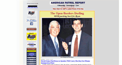 Desktop Screenshot of americanpatrol.com