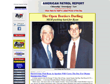Tablet Screenshot of americanpatrol.com